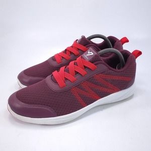 Vionic Shay Lace Up Athletic Running Shoe Womens Size 10 ASR1740 Purple Red